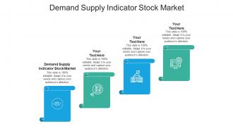 Demand supply indicator stock market ppt powerpoint presentation slides topics cpb