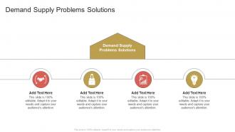 Demand Supply Problems Solutions In Powerpoint And Google Slides Cpb