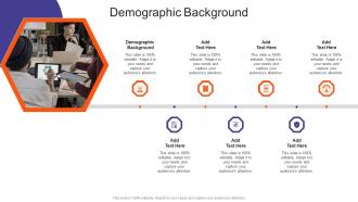 Demographic Background In Powerpoint And Google Slides Cpb