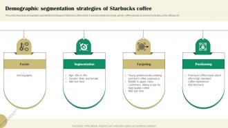 Demographic Segmentation Strategies Of Starbucks Marketing Reference Strategy SS