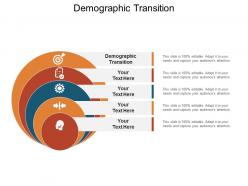 Demographic transition ppt powerpoint presentation gallery backgrounds cpb