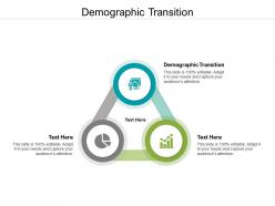 Demographic transition ppt powerpoint presentation professional slides cpb
