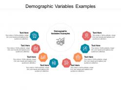 Demographic variables examples ppt powerpoint presentation professional graphics tutorials cpb