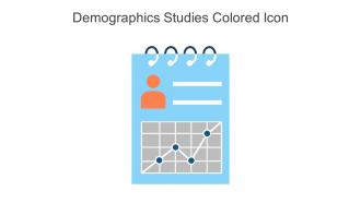 Demographics Studies Colored Icon In Powerpoint Pptx Png And Editable Eps Format