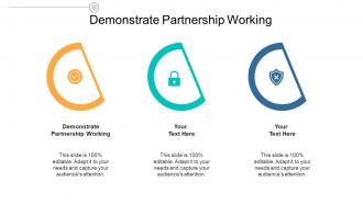 Demonstrate partnership working ppt powerpoint presentation visual aids example file cpb