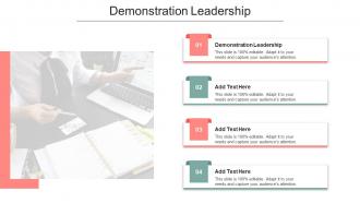 Demonstration Leadership In Powerpoint And Google Slides Cpb