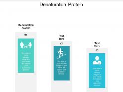 Denaturation protein ppt powerpoint presentation infographic template clipart images cpb