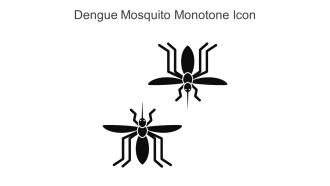 Dengue Mosquito Monotone Icon In Powerpoint Pptx Png And Editable Eps Format