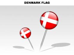 Denmark country powerpoint flags