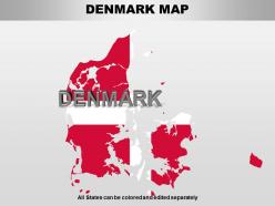 Denmark powerpoint maps