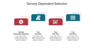 Density dependent selection ppt powerpoint presentation ideas guide cpb