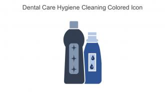 Dental Care Hygiene Cleaning Colored Icon In Powerpoint Pptx Png And Editable Eps Format