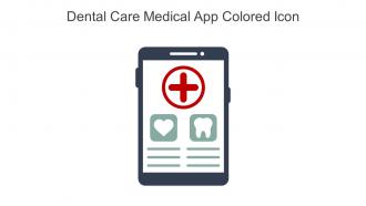 Dental Care Medical App Colored Icon In Powerpoint Pptx Png And Editable Eps Format