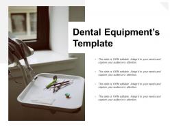 Dental equipments template