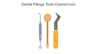 Dental Fillings Tools Colored Icon In Powerpoint Pptx Png And Editable Eps Format