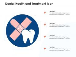 Dental Health And Treatment Icon