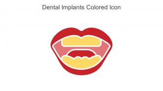 Dental Implants Colored Icon In Powerpoint Pptx Png And Editable Eps Format