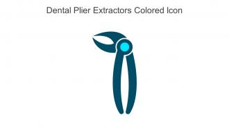 Dental Plier Extractors Colored Icon In Powerpoint Pptx Png And Editable Eps Format