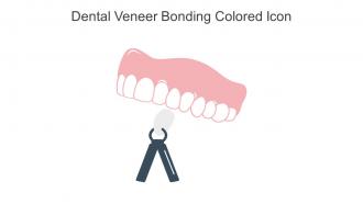 Dental Veneer Bonding Colored Icon In Powerpoint Pptx Png And Editable Eps Format