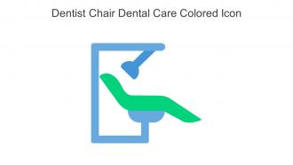Dentist Chair Dental Care Colored Icon In Powerpoint Pptx Png And Editable Eps Format