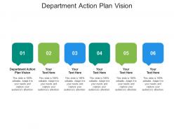 Department action plan vision ppt powerpoint presentation ideas introduction cpb