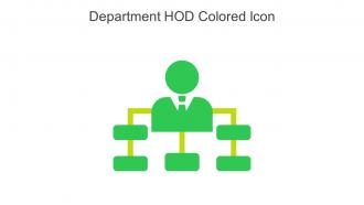Department HOD Colored Icon In Powerpoint Pptx Png And Editable Eps Format