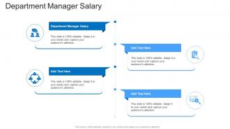 Department Manager Salary In Powerpoint And Google Slides Cpb