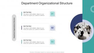 Department Organizational Structure In Powerpoint And Google Slides Cpb