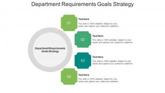 Department requirements goals strategy ppt powerpoint presentation styles graphics design cpb
