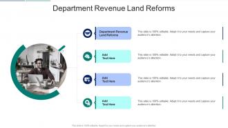 Department Revenue Land Reforms In Powerpoint And Google Slides Cpb