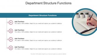 Department Structure Functions In Powerpoint And Google Slides Cpb