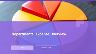 Departmental Expense Overview PPT Demonstration AT Departmental Expense Overview PPT Demonstration AT