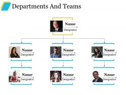 Departments and teams powerpoint presentation templates