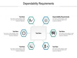 Dependability requirements ppt powerpoint presentation layouts layout cpb