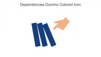 Dependencies Domino Colored Icon In Powerpoint Pptx Png And Editable Eps Format