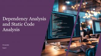 Dependency Analysis And Static Code Analysis PPT Slides ACP