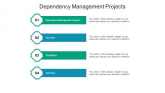 Dependency management projects ppt powerpoint presentation gallery picture cpb