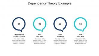 Dependency Theory Example Ppt Powerpoint Presentation Visual Aids Deck Cpb