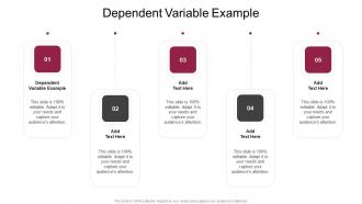 Dependent Variable Example In Powerpoint And Google Slides Cpb