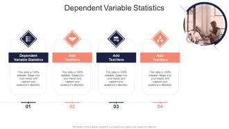 Dependent Variable Statistics In Powerpoint And Google Slides Cpb