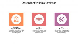 Dependent variable statistics ppt powerpoint presentation gallery objects cpb