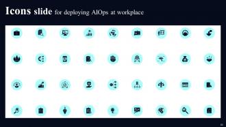 Deploying AIOps At Workplace Powerpoint Presentation Slides AI CD V Impactful Slides