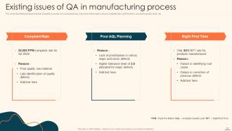 Deploying Automation For Manufacturing Process Improvement Powerpoint Presentation Slides