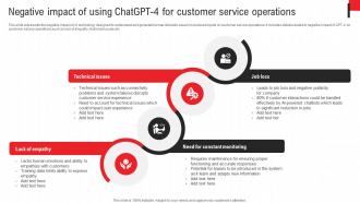 Deploying Chatgpt To Increase Negative Impact Of Using Chatgpt 4 For Customer Service ChatGPT SS V