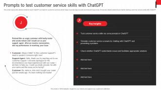 Deploying Chatgpt To Increase Prompts To Test Customer Service Skills With Chatgpt ChatGPT SS V