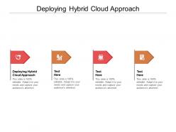 Deploying hybrid cloud approach ppt powerpoint presentation professional outfit cpb