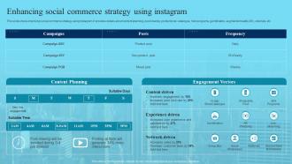 Deploying Marketing Techniques Networking Platforms Enhancing Social Commerce Strategy Using Instagram