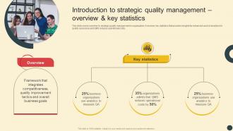 Deploying QMS Introduction To Strategic Quality Management Overview And Key Statistics Strategy SS V