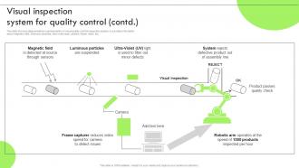 Deploying RPA For Efficient Production Visual Inspection System For Quality Control