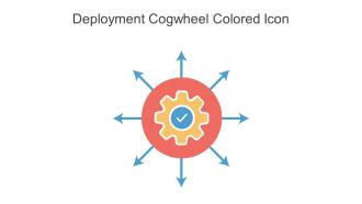 Deployment Cogwheel Colored Icon In Powerpoint Pptx Png And Editable Eps Format